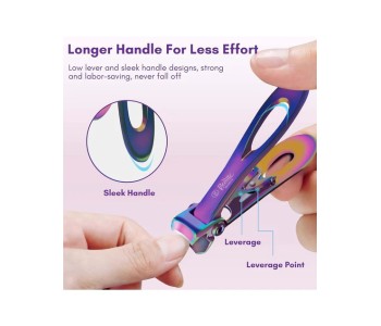 BEAUTE NAIL CLIPPER WITH ULTRA WIDE JAW